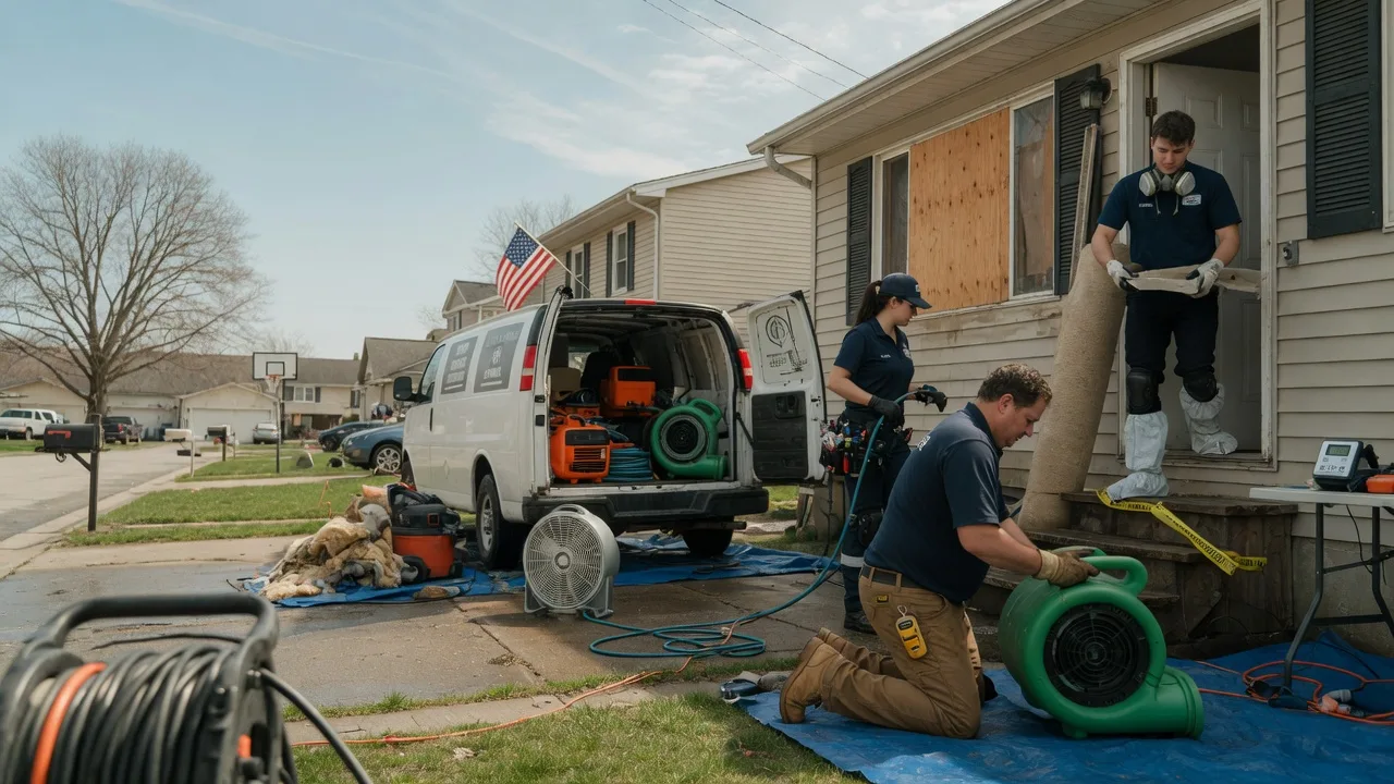 Water Damage Restoration in Callands, VA near me